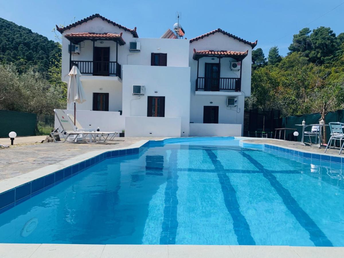 Skopelos Inn Стафилос Экстерьер фото
